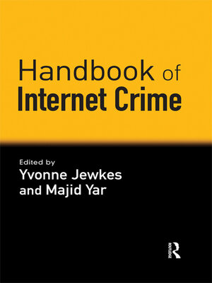 cover image of Handbook of Internet Crime